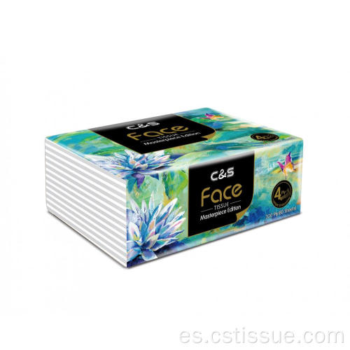 4ply 80 hojas de papel facial de tejido facial